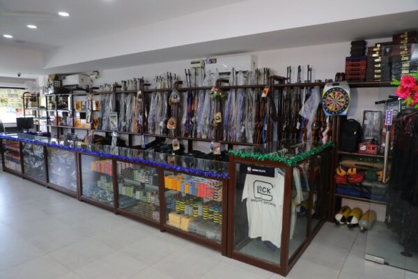 Gun Affairs showroom photograph